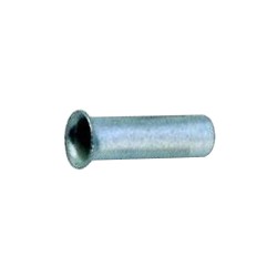 Dutinka pre kábel 4mm2 celokovová, 100ks