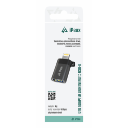 Adaptér iPEAX 90010142 USB/Lightning OTG