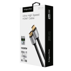 Kábel KRUGER & MATZ KM1266 HDMI 2.1 8K 3m