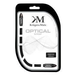 Kábel optický TOSLINK KRUGER & MATZ KM0322 3m