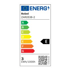 Žiarovka LED G9 3W biela prírodná REBEL ZAR0538-2