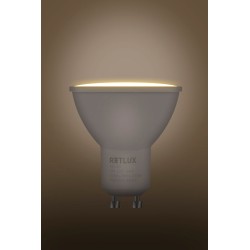 Žiarovka LED GU10 5W biela teplá RETLUX REL 36 2ks
