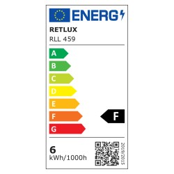 Žiarovka LED E14 6W biela teplá RETLUX RLL 459