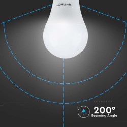 Žiarovka LED E27 8,5 W A60 biela teplá V-TAC VT-2099