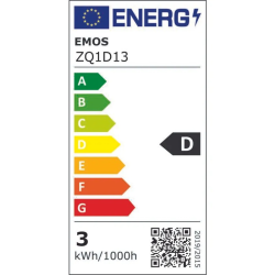 LED žiarovka E14 2,5W Classic Mini Globe biela prírodná EMOS ZQ1D13