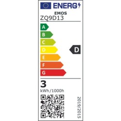 LED žiarovka JC G9 2,5W biela prírodná EMOS ZQ9D13