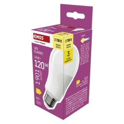 LED žiarovka E27 14W Classic A60 teplá biela EMOS ZQ5D75
