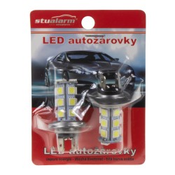 Auto žiarovka LED 12V H7 18LED/3SMD STU pack 2ks