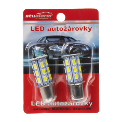 Autožiarovka LED BA15s 12V 7,8W STU balenie 2