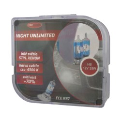 Autožiarovka halogénová H8 12V 35W Night unlimited CARCLEVER