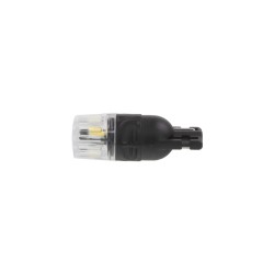 Autožiarovka LED T10 12V CARCLEVER 4LED 2835SMD biela 2ks