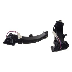 Dynamické blinkre LED CARCLEVER pre Škoda Octavia 3 oranžová