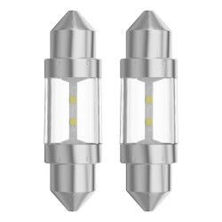 Autožiarovka LED 12V C5W OSRAM studená biela 2ks