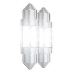 Autožiarovka LED 12V C5W OSRAM studená biela 2ks