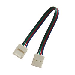 Spojka nepájivá pre RGB LED pásik 5050 30,60LED/m 10mm s vodičom