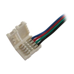 Spojka nepájivá pre RGB LED pásik 5050 30,60LED/m 10mm s vodičom