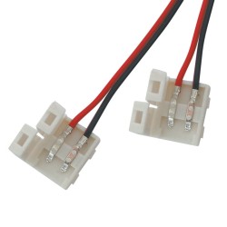 Spojka nepájivá pre LED pásik 5050, 5630 30,60LED/m 10mm s vodičom, vodeodolný IP68