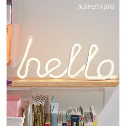LED neon flexi hadica 230V 92LED/m 7W/m červená 1m