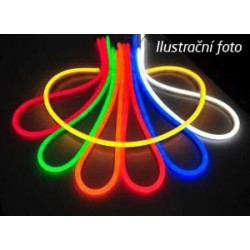 LED neon flexi hadica 230V 92LED/m 7W/m červená 1m