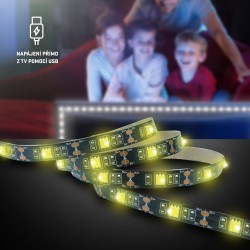 LED pásik pre TV 30LED RGB RETLUX RLS 102 USB