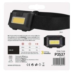 Svietidlo čelovka EMOS P3537