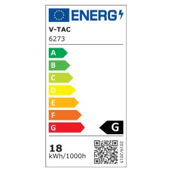 Svietidlo žiarivkové V-TAC VT-12023 4000K 2x18W