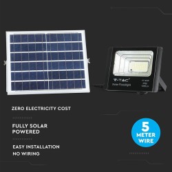 Svietidlo solárne V-TAC VT-40W 16W 4000K