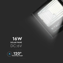 Svietidlo solárne V-TAC VT-40W 16W 4000K