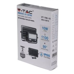 Svietidlo solárne V-TAC VT-788-10 10W