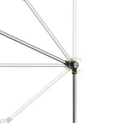 Lampa stojaca REBEL KOM1025