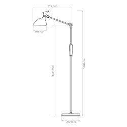 Lampa stojaca REBEL KOM1025