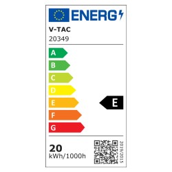 Svietidlo žiarivkové V-TAC VT-8-20 20W 6500K 60cm Samsung Chip