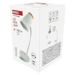 Lampa stolná EMOS Z7641W Tara