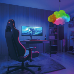Svietidlo stropné PHENOM 20259 RGB Kúzelný obláčik
