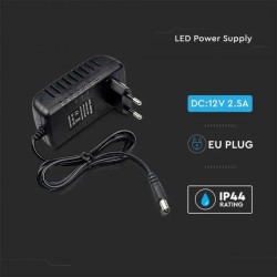 Adaptér napájací 12V 2500mA V-TAC VT-23032