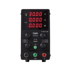Zdroj laboratórny GETI GLPS3010H 0-30V/ 0-10A