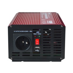 Menič napätia CARSPA P1000 12V/230V 1000W čistá sínusoida USB