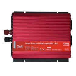 Menič napätia GETI GPI 1012 12V/230V 1000W USB