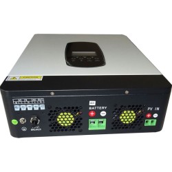Hybridný menič napätia CARSPA MKS-2.2K, DC/AC 12V/1800W, regulovaný MPPT