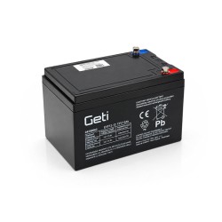 Olovená batéria 12V 12Ah GETI pre elektromotory
