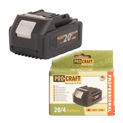 Batéria PROCRAFT 20V 4000mAh