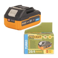 Batéria PROCRAFT 20V 4000mAh Turbo