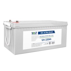 Gélová batéria 12V 220Ah V-PRO ULTRA SOLAR DEEP CYCLE