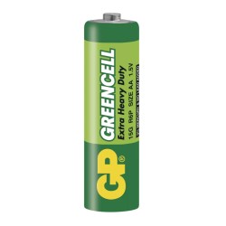 Batérie AA (R6) Zn-Cl GP Greencell 4ks / blister