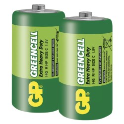 Batéria C (R14) Zn-Cl GP Greencell 2ks / blister