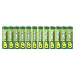 Batérie AAA (R03) Zn-Cl GP Greencell 12ks