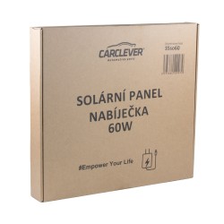Solárny panel CARCLEVER 35so60, nabíjačka 60W