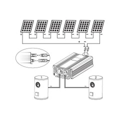 Solárny striedač ECO SOLAR BOOST EVO MPPT-4000 4KW