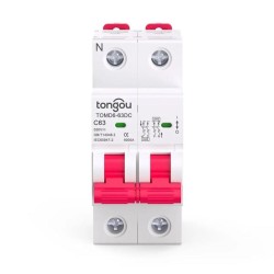 DC istič 40A/C dvojpólový TONGOU TOMD6-63