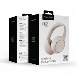 Slúchadlá Bluetooth KRUGER & MATZ F8A Beige
